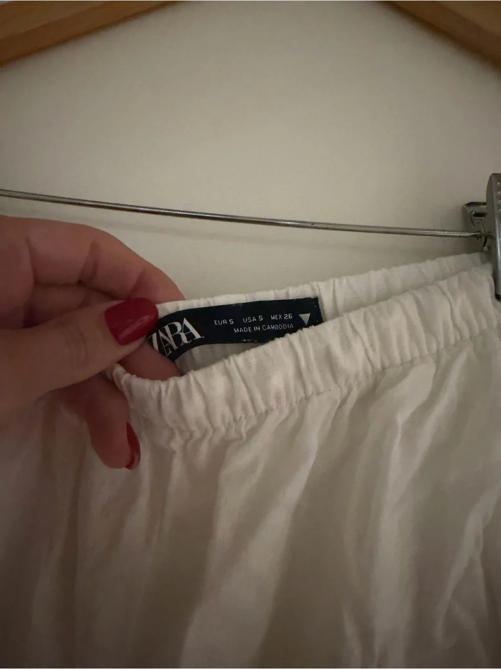 Zara LINEN BLEND PALAZZO PANTS